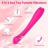 G Spot Vibrator, 9 Modes Clitoral Stimulator, Silent Rechargeable Vaginal Vibrator, Waterproof Adult Toy for Women
