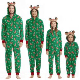Autumn and winter pajamas (Option: Green-Baby 6M)