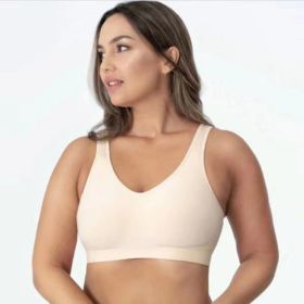 Plus-size S-3XL Premium ShaperBra Women Shaper Bra Sexy Bright Lingerie Female Underwear (Option: M-Beige)