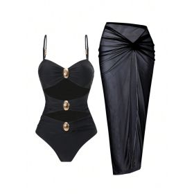 Women's Casual SwimwearKA--KA-P796-01 (Option: XL)